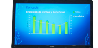 Grafico ventas y margen